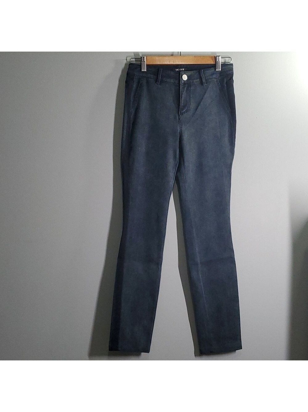 Nic+Zoe Pants women's size 2 side stripe blue pants
